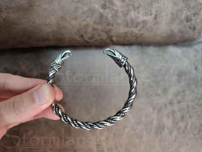 Odin's Ravens Bracelet, Stainless Steel