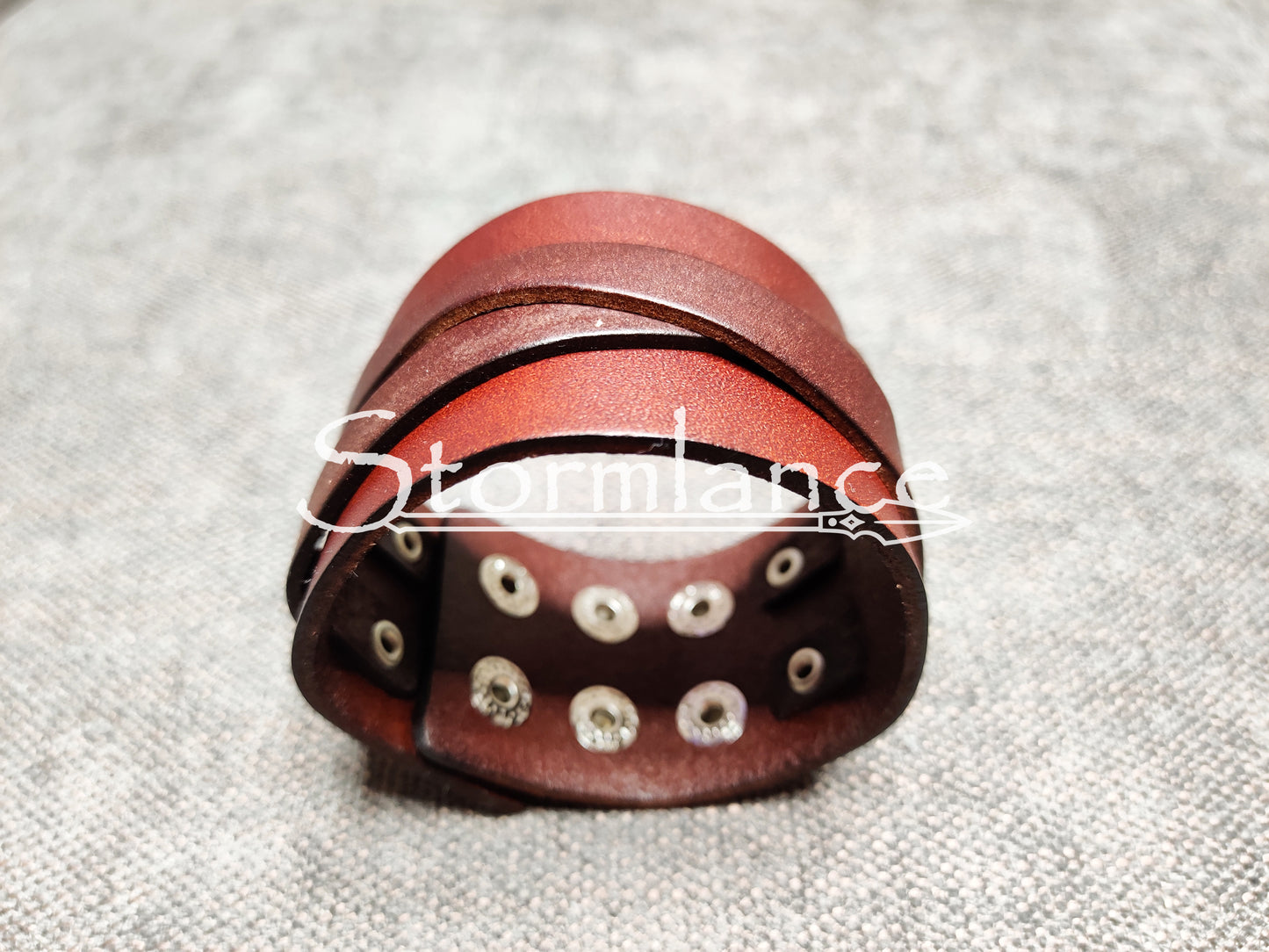 Simple Viking Bracelet, Genuine Leather