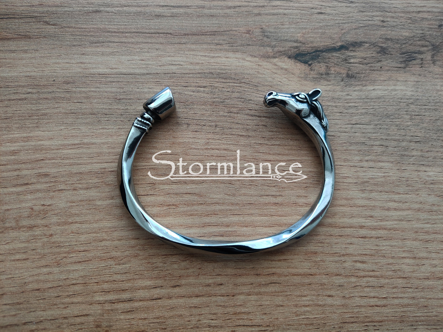 Sleipnir Arm Ring, Stainless Steel