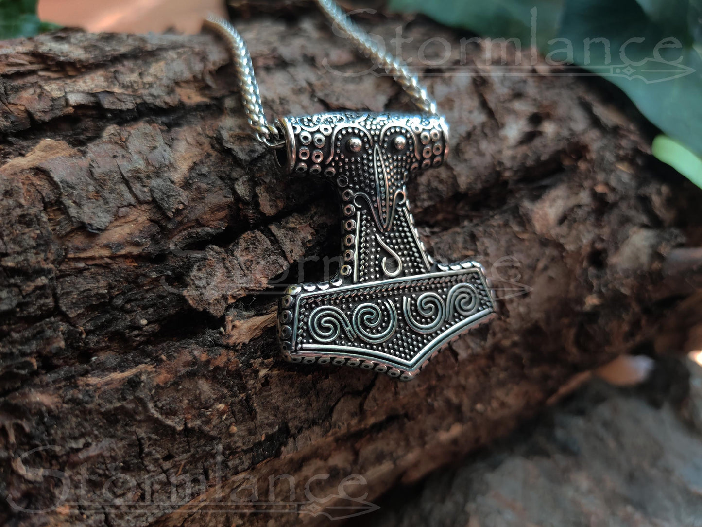 Skane Mjolnir Pendant, Stainless Steel