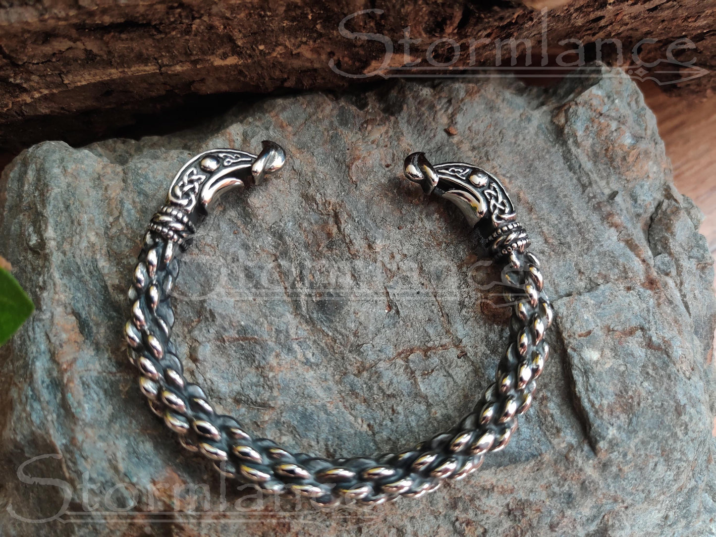 Ragnar Lothbrok Arm Ring, Stainless Steel