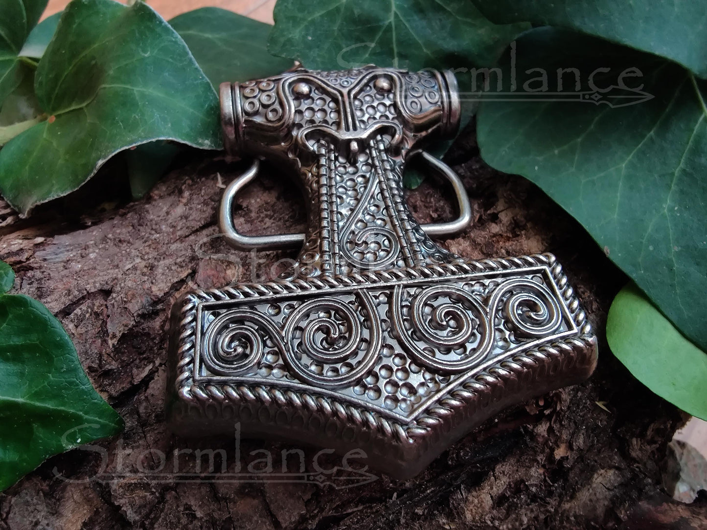 Viking Belt Buckle, Stainless Steel