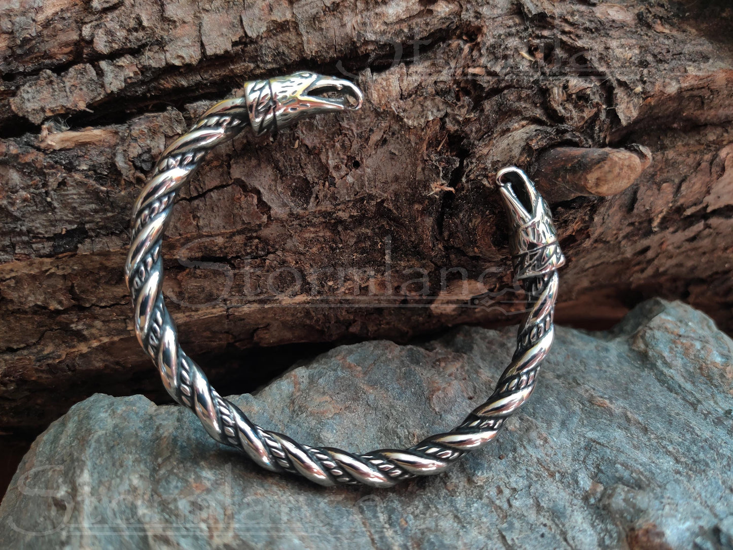 Odin's Ravens Bracelet, Stainless Steel