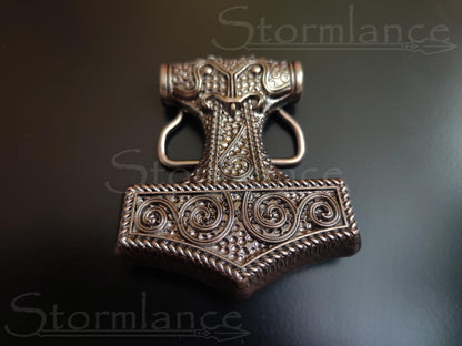 Viking Belt Buckle, Stainless Steel