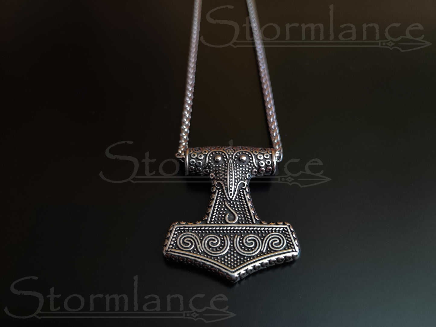 Skane Mjolnir Pendant, Stainless Steel